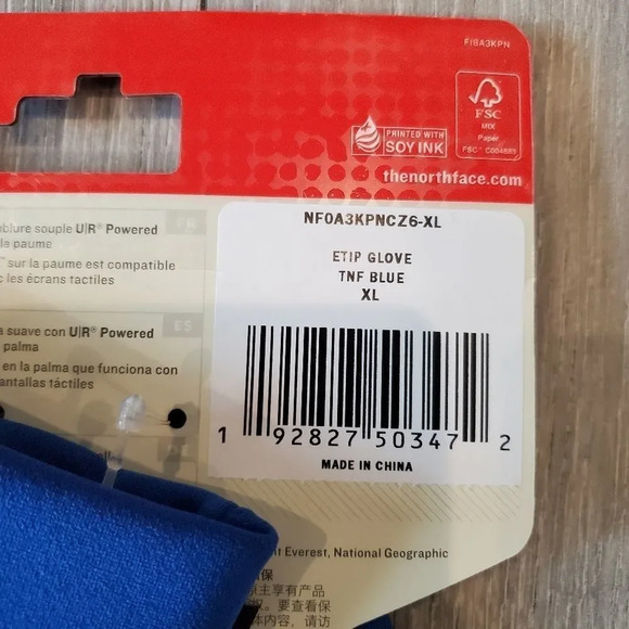 The North Face Etip Gloves TNF Blue are their top-selling  Touchscreen gloves XL - Picture 14 of 16